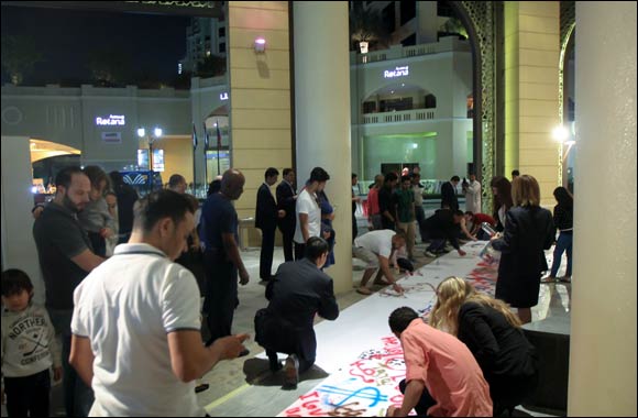 Courtyard Gallery's live graffiti sessions wow JBR audiences with on-the-spot creativity