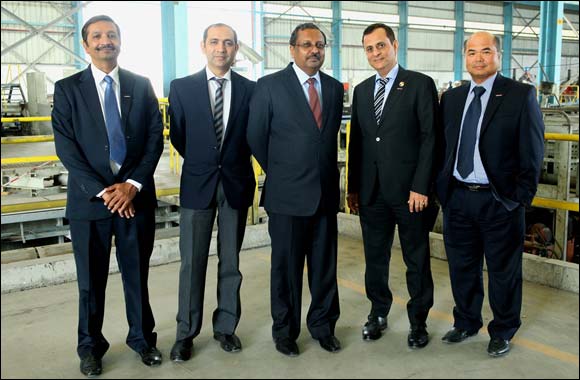 Indian Ambassador visits Conares steel plant in JAFZA