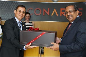 Indian Ambassador visits Conares steel plant in JAFZA