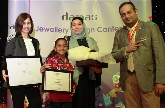 Damas Announces Winners of Children's Jewellery Design Contest in Celebration of Mother's Day