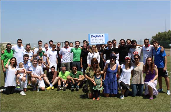 Football filled with Hope from the Greeks in the UAE