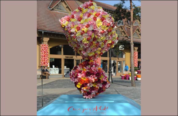 Mark Colle and Axelle Red launch the Chic Outlet Shopping� Spring Campaign, �Chic Goes Wild!' in Maasmechelen Village