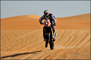 Roma starts tough title defence in Abu Dhabi Desert Challenge