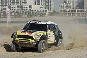 Roma Makes Flying Start as Super Stage Launches Abu Dhabi Desert Challenge