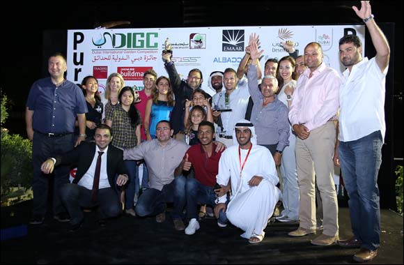 2800 visitors at the 1st Dubai International Garden Competition 2014