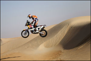 Vasilyev takes narrow lead in Abu Dhabi Desert Challenge as Roma plunges from contention