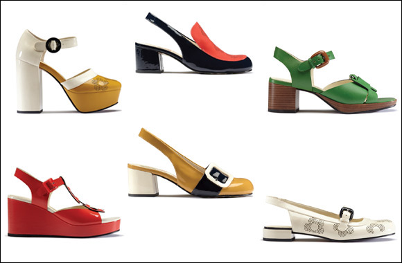 'The Queen of Prints' Orla Kiely, collaborates with British Style brand Clarks on her first ever shoe collection