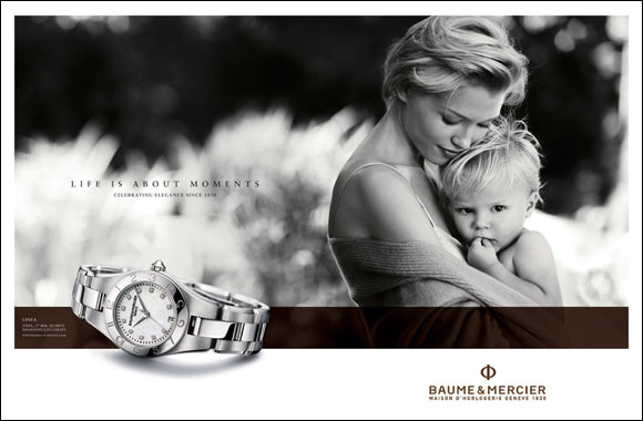 Baume & Mercier celebrates life's special moments with a new AD campaign and a Social Media Competition