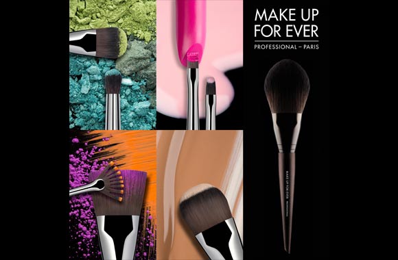MAKE UP FOR EVER introduces 76 state-of-the-art brushes
