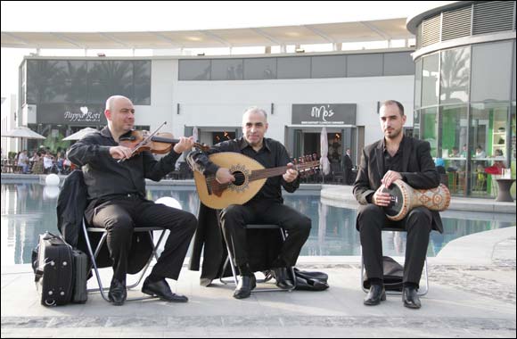 Watch Live Street Performances with Arabic Music at Citywalk as a part of Dubai Art Season 2014
