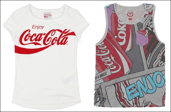 Bershka presents new licensed tops that will make a splash like Coca-Cola