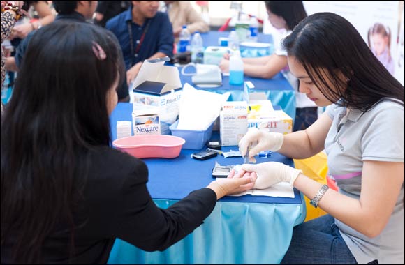 Health & Wellness Festival at Dubai Outlet Mall provided instant and free health and wellness examinations