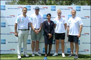 British Airways and American Express Middle East Enjoy Morning Tee at the Emirates Golf Club