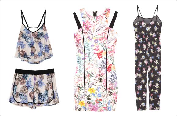 Bershka Goes Tropical Chic for Men & Women