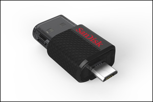 Sandisk announces its first Dual USB Drive designed to transfer and backup content between mobile devices and computers