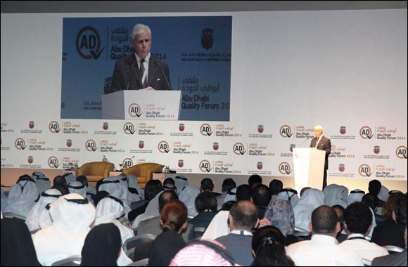 Abu Dhabi Quality Forum 2014 Kicks Off Under Patronage of Hazza Bin Zayed Al Nahyan