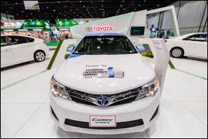 Toyota exhibits Smart Taxi technology