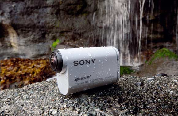 Sony's New Splash-proof Wearable Video Camera Records High-quality Pictures in Full HD