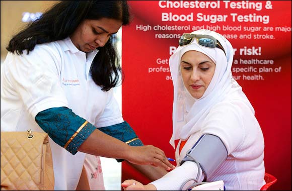 Majid Al Futtaim shopping malls lead global health campaign in the region to help women prevent cardiovascular diseases
