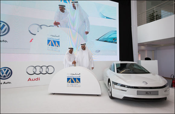 Sheikh Sultan Opens New Al Nabooda Automobiles Showroom in Sharjah