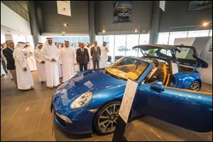 Sheikh Sultan Opens New Al Nabooda Automobiles Showroom in Sharjah