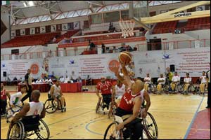 UAE gets off to blistering start on Day 1 of 6th Fazza International Wheelchair Basketball - IWBF West Asian Championship 2014