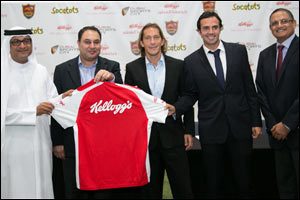 Dubai Sports City and Kellogg's join forces to add snap, crackle and pop to the Dubai Sports City Football Academy's already-booming football programmes