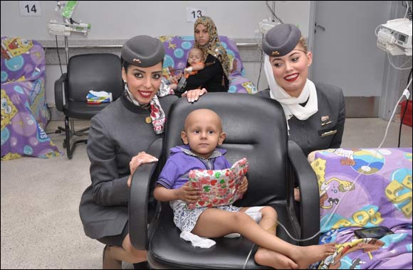 Etihad Airways shows community support to children's cancer hospital in Cairo