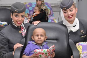 Etihad Airways shows community support to children's cancer hospital in Cairo