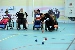 UAE wins gold in doubles at 1st Fazza International Boccia Competition