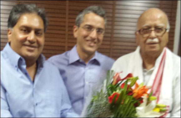 Kamal Vachani meets shri L.K. Advani