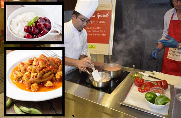 Landmark Group Hosts Live Cooking Demonstration from its Healthy Iftar Recipe's Cookbook