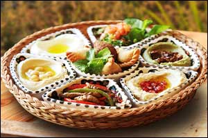 The Shareable Gourmet Combo Appetizer At Studio Masr