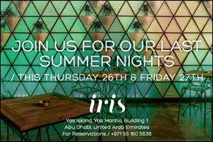 Iris Yas Island's Season Closing Celebration: Our Last Summer Nights