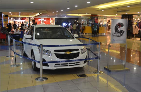 Lucky shoppers in the Northern Emirates will Drive Away in a Chevrolet Cruze and Enjoy �Great Moments Surprises�