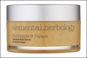 Elemental Herbology's Macadamia and Papaya Radiance Body Scrub