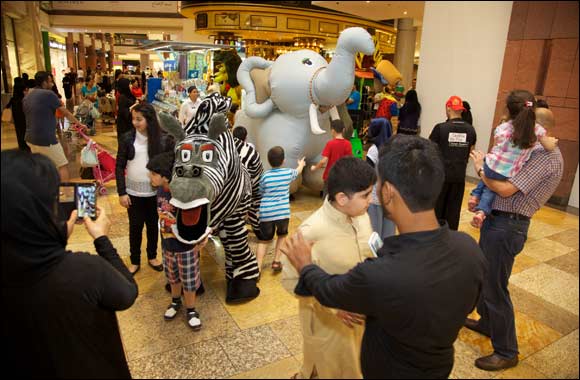 Jungle animals and online monsters make new friends at Dubai Festival City Mall