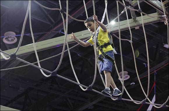 High ropes puts kids on top of the world at Modhesh World