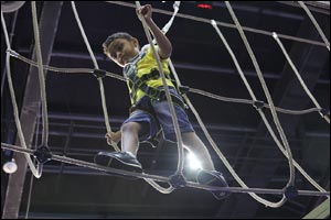 High ropes puts kids on top of the world at Modhesh World
