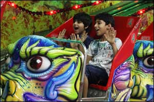 Get ready for spooky fun on the Ghost Train at Modhesh World