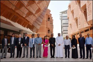 Delegation from Central Indian state of Madhya Pradesh Visits Masdar City