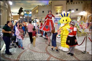 Modhesh Art Project at Ibn Battuta Mall bows out in a riot of colors