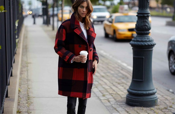 Alexa Chung Wears Hilfiger Collection in New York City