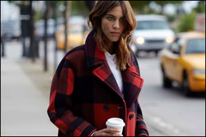 Alexa Chung Wears Hilfiger Collection in New York City