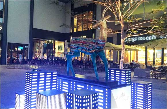 �Gazelles in the City' Art Exhibition Opens to Enthusiastic Response at CITY WALK