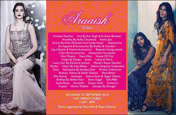 Araaish � where glamour and giving come together for a cause