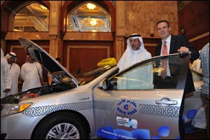 Cars Taxi and Al-Futtaim Motors launch hybrid Taxi fleet in Abu Dhabi