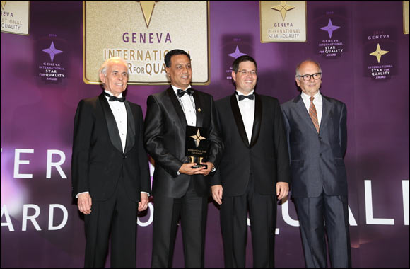 Global Hawk Imaging & Diagnostics (GHID) bags International Star Quality Award 2014 in Medicine