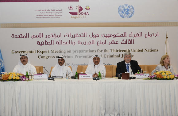 Governmental Experts Meeting on 13th UN Crime Congress Starts in Doha