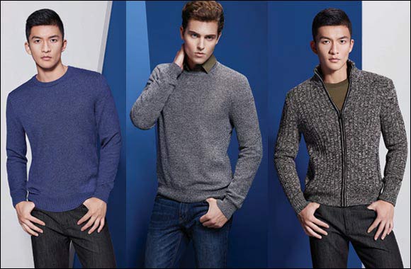 Giordano's shades of grey, white and blue this fall